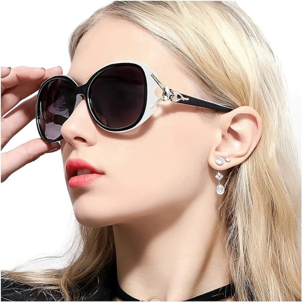 Oversized big women's sun glasses